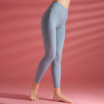 Load image into Gallery viewer, Pantalon de yoga réversible en nylon pour femme, legging de fitness