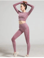 Load image into Gallery viewer, Ensemble de yoga pour femme - Tenue de sport