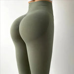 Load image into Gallery viewer, Leggings de sport skinny sans coutures