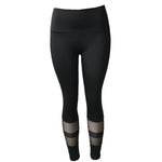 Load image into Gallery viewer, Legging Yoga Pants with Mesh Panel and Ankle Design
