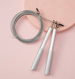 Load image into Gallery viewer, Corde à sauter rapide avec doubles points et poignée en métal