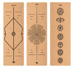 Load image into Gallery viewer, Cork Yoga Mat Non-Slip