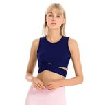 Load image into Gallery viewer, Lace-Up Yoga Sports Bra