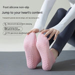 Load image into Gallery viewer, Women's Non-slip Silicone Cotton Pilates Fitness Socks