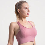Load image into Gallery viewer, Lace Sports Bra for Running and Yoga - Breathable Design
