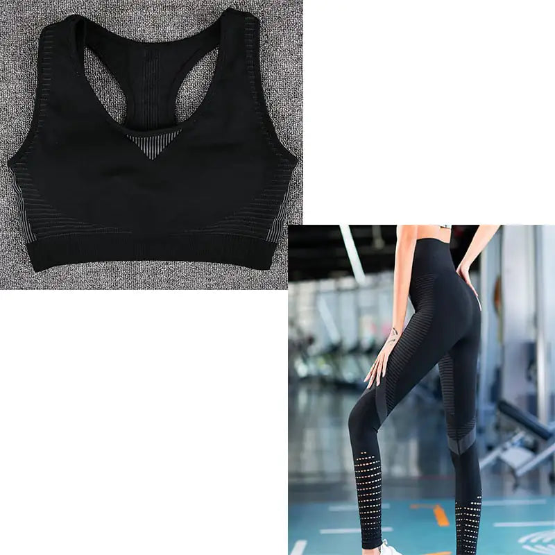 Leggings de yoga sans coutures TerritorioFit pour femmes