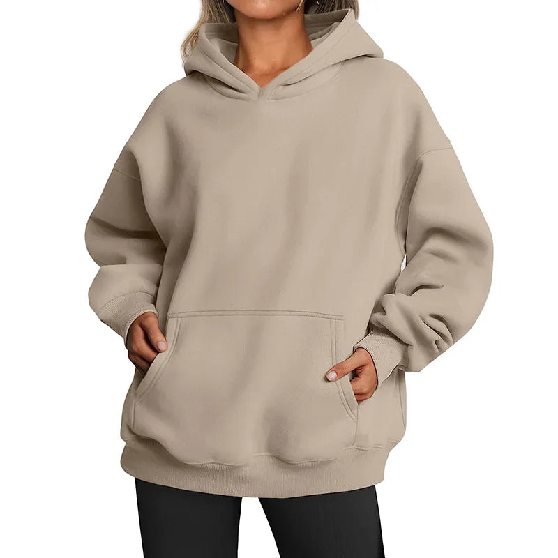 Sweats à capuche pour femmes avec poches