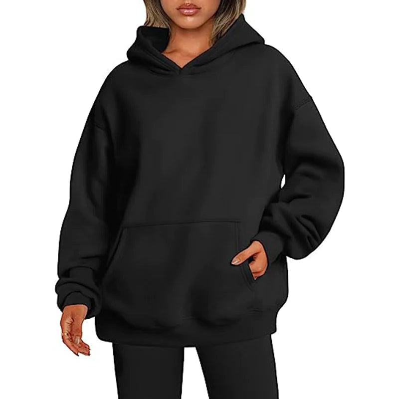 Sweats à capuche pour femmes avec poches