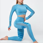 Load image into Gallery viewer, Ensemble de vêtements de yoga et de sport pour femmes
