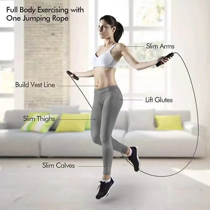Heavy-Duty Jump Rope with Bearings
