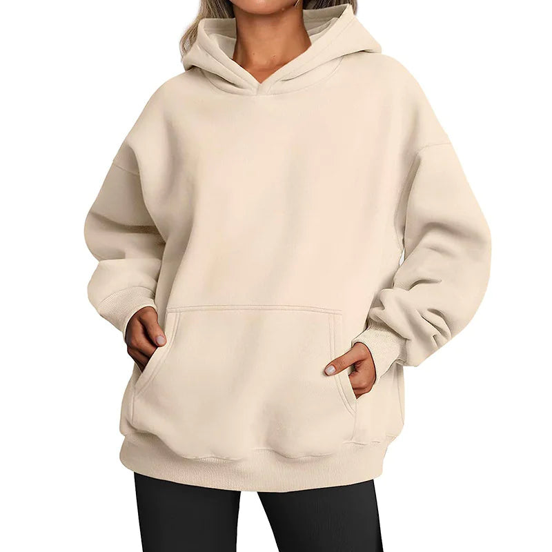 Sweats à capuche pour femmes avec poches