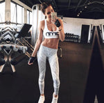 Load image into Gallery viewer, Leggings de yoga imprimés pour vêtements de sport
