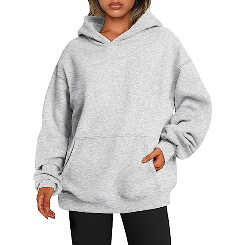 Sweats à capuche pour femmes avec poches