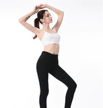 Load image into Gallery viewer, Women&#39;s Yoga Sports Bra with Cross Back Design
