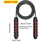Load image into Gallery viewer, Heavy-Duty Jump Rope with Bearings
