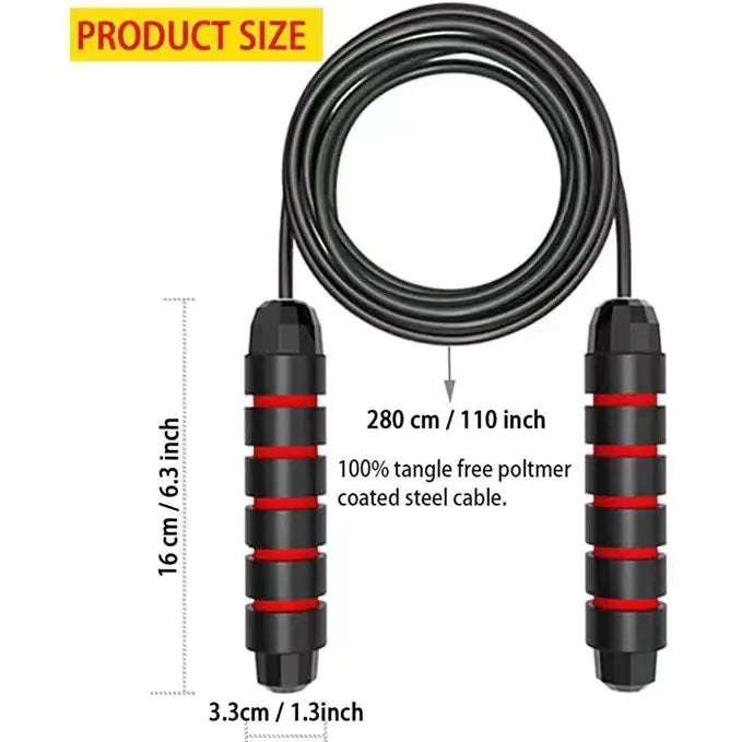 Heavy-Duty Jump Rope with Bearings