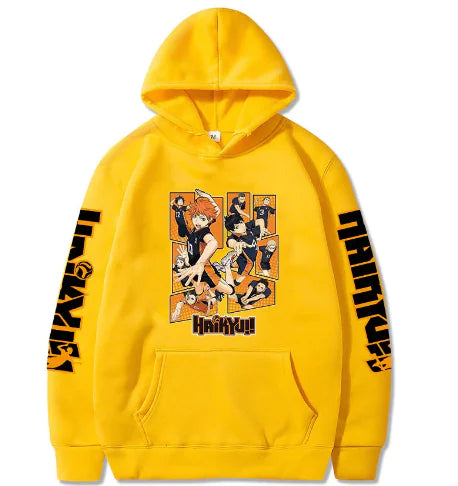 Sweats à capuche Haikyuu Anime pour hommes et femmes (One Piece)