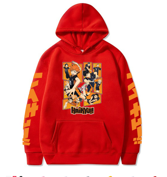 Sweats à capuche Haikyuu Anime pour hommes et femmes (One Piece)