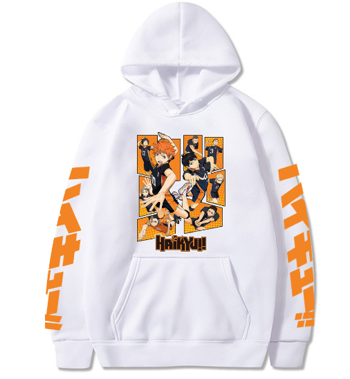 Sweats à capuche Haikyuu Anime pour hommes et femmes (One Piece)