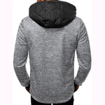 Load image into Gallery viewer, Men&#39;s Casual Color Block Zip-Up Hoodie Jacket (M-3XL)
