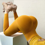 Load image into Gallery viewer, Leggings de sport skinny sans coutures
