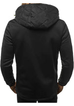 Load image into Gallery viewer, Men&#39;s Casual Color Block Zip-Up Hoodie Jacket (M-3XL)
