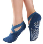 Load image into Gallery viewer, Cross belt yoga socks
