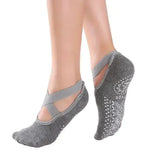 Load image into Gallery viewer, Cross belt yoga socks
