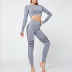 Load image into Gallery viewer, Ensemble de vêtements de yoga et de sport pour femmes
