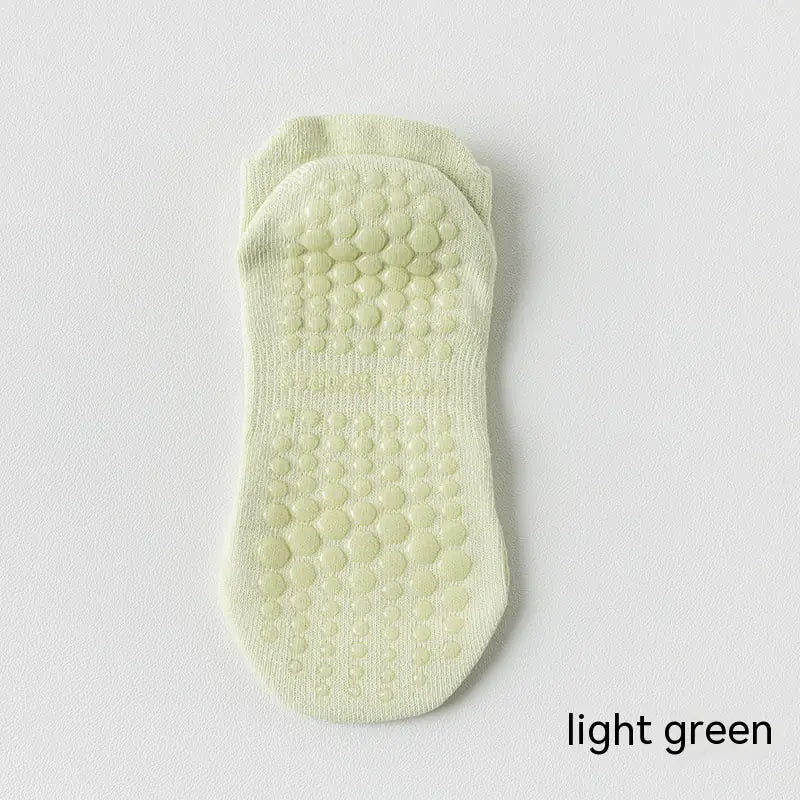 Women's Non-slip Silicone Cotton Pilates Fitness Socks