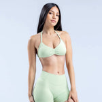 Load image into Gallery viewer, Women&#39;s Halter Back Sports Bra
