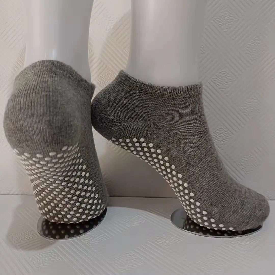 Non-Slip Cotton Pilates Yoga Socks for Men and Women
