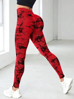 Load image into Gallery viewer, Leggings taille haute imprimés grande taille pour femmes
