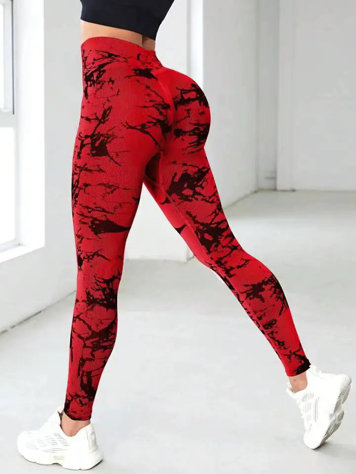 Leggings taille haute imprimés grande taille pour femmes