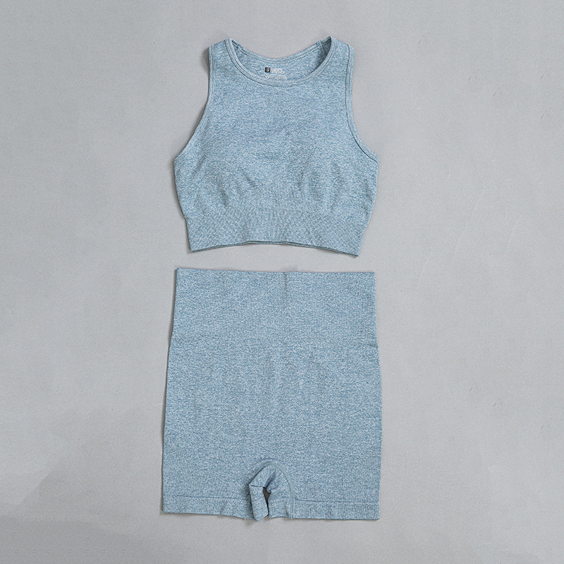 Women’s Yoga Wear Set | Sports Bra & Shorts Performance Outfit - Image 4